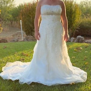 David’s Bridal Wedding Dress #WG3121